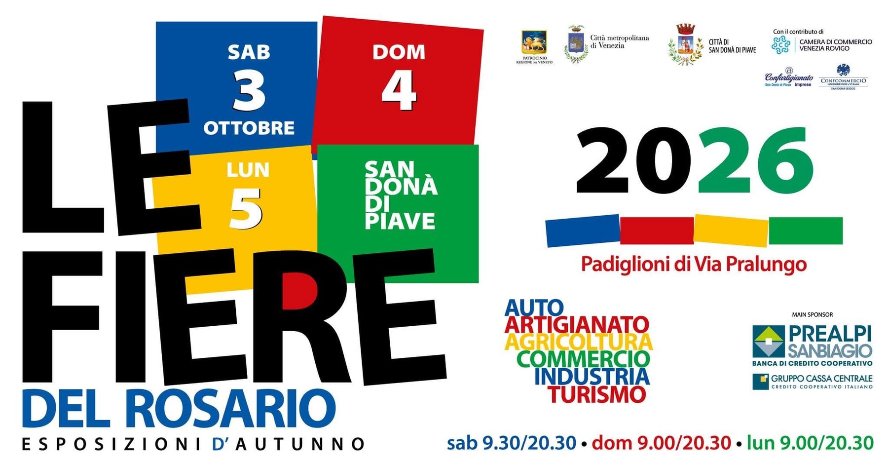 Chiusura Fiera del Rosario 2026
